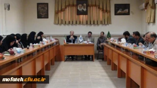 تشکیل جلسه شورای مدرسان پردیس شهید مفتح شهر ری