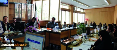 نشست صمیمی سرپرست پردیس شهید مفتح با همکاران این پردیس