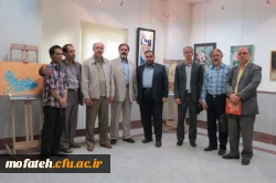 حضور سرپرست ،معاونین ،وهمکاران در نمایشگاه
