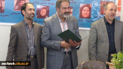 برگزاری مراسم فارغ التحصیلی دانشجویان رشته هنر  در پردیس شهید مفتح