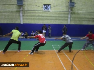 مراسم اهداء جوایز مسابقه طناب کشی