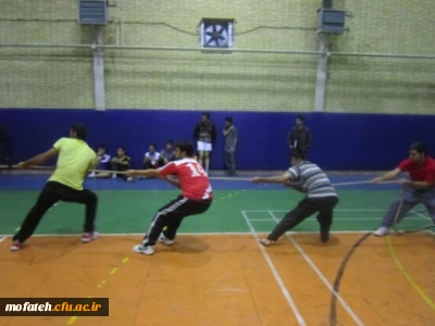 مراسم اهداء جوایز مسابقه طناب کشی