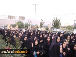 اولین اجتماع عزاداری هیأت های مذهبی دانشجو معلمان پردیس ها و مراکز آموزش عالی دانشگاه فرهنگیان استان تهران در قبله تهران، شهر ری برگزار شد