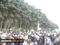 اولین اجتماع عزاداری هیأت های مذهبی دانشجو معلمان پردیس ها و مراکز آموزش عالی دانشگاه فرهنگیان استان تهران در قبله تهران، شهر ری برگزار شد