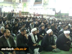اولین اجتماع عزاداری هیأت های مذهبی دانشجو معلمان پردیس ها و مراکز آموزش عالی دانشگاه فرهنگیان استان تهران در قبله تهران، شهر ری برگزار شد