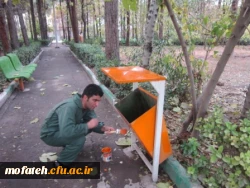 زیباسازی پردیس به همت کانون جهاد و خدمات رفاهی :