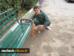 زیباسازی پردیس به همت کانون جهاد و خدمات رفاهی :