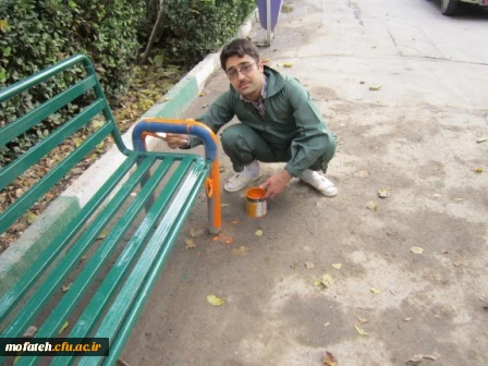 زیباسازی پردیس به همت کانون جهاد و خدمات رفاهی :