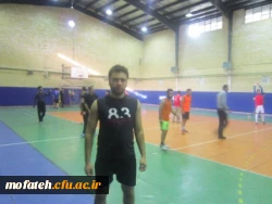 مسابقه ی فوتسال بین دانشجو معلمان پردیس شهید مفتح و مرکز آموزش عالی عترت واوان