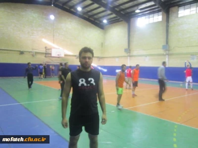 مسابقه ی فوتسال بین دانشجو معلمان پردیس شهید مفتح و مرکز آموزش عالی عترت واوان