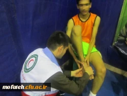 مسابقه ی فوتسال بین دانشجو معلمان پردیس شهید مفتح و مرکز آموزش عالی عترت واوان