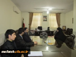 پایگاه زینبیه پیشوا میزبان فرمانده حوزه بسیج دانشجویی