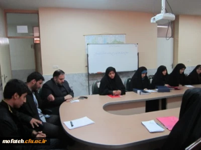 پایگاه زینبیه پیشوا میزبان فرمانده حوزه بسیج دانشجویی