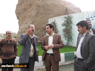 بازدید علمی دانشجویان کارشناسی ناپیوسته رشته مطالعات اجتماعی پردیس شهید مفتح از فضای جغرافیایی شهر ری