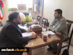 بازدید مسوول محترم ناحیه بسیج دانشجویی استان تهران از پردیس شهید مفتح شهرری