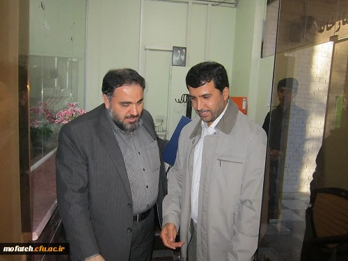 بازدید مسوول محترم ناحیه بسیج دانشجویی استان تهران از پردیس شهید مفتح شهرری