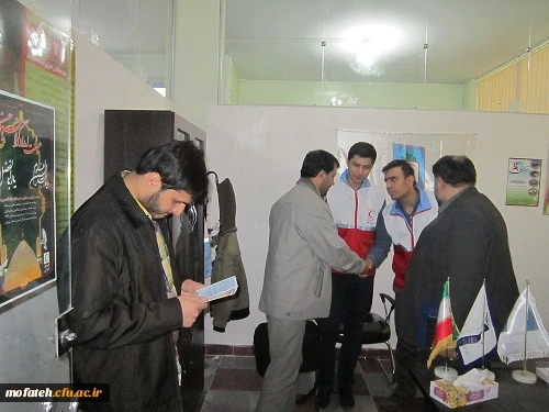 بازدید مسوول محترم ناحیه بسیج دانشجویی استان تهران از پردیس شهید مفتح شهرری