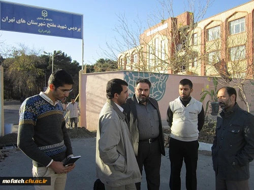 بازدید مسوول محترم ناحیه بسیج دانشجویی استان تهران از پردیس شهید مفتح شهرری