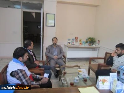 جلسه توجیهی و هماهنگی برای برگزاری مسابقات استانی جمعیت هلال احمر