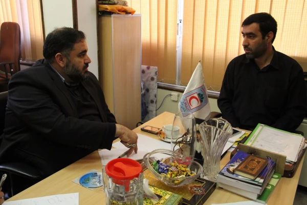 دیداربا رییس محترم جمعیت جوانان هلال احمر استان تهران