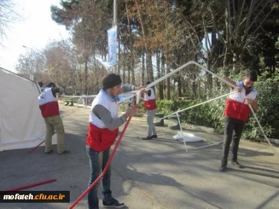 برگزاری اولین دوره مسابقات کانون های طلاب و دانشجویی هلال احمر استان تهران