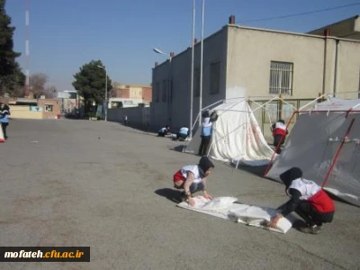 برگزاری اولین دوره مسابقات کانون های طلاب و دانشجویی هلال احمر استان تهران