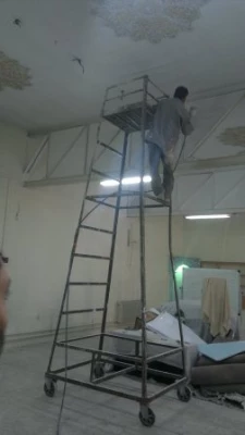 مرمت وزیبا سازی نماز خانه حضرت بقیه ا...الاعظم (عج)