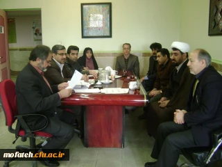 جلسه شورای آموزشی پردیس شهیدمفتح