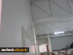 پایان بخش اول مرمت نمازخانه