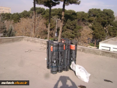 مرمت پشت بام های پردیس