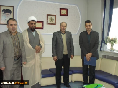 مراسم تودیع و معارفه معاونت آموزشی و پژوهشی مرکز آموزش عالی عترت واوان