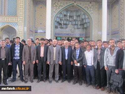 بازدید دانشجومعلمان جدید پردیس شهید مفتح از مجموعه حرم حضرت عبدالعظیم حسنی(ع)
