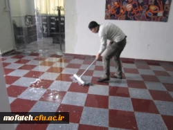 تدارک آیین استقبال