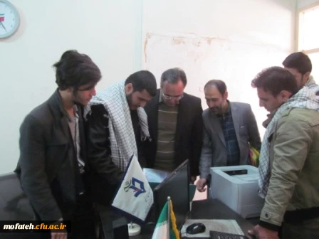 بازدید دکتر مهر محمدی از بسیج