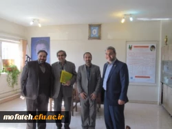 بازدید مدیر کل محترم حراست دانشگاه فرهنگیان از حوزه بسیج دانشجویی