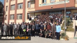 مراسم استقبال از دانشجو معلمان جدید در پردیس شهید مفتح شهر ری