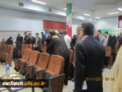 مراسم استقبال از دانشجو معلمان جدید در پردیس شهید مفتح شهر ری