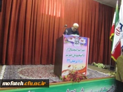 مراسم استقبال از دانشجو معلمان جدید در پردیس شهید مفتح شهر ری