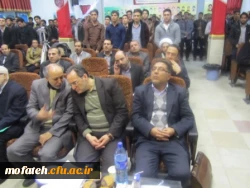 مراسم استقبال از دانشجو معلمان جدید در پردیس شهید مفتح شهر ری