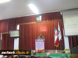 مراسم استقبال از دانشجو معلمان جدید در پردیس شهید مفتح شهر ری