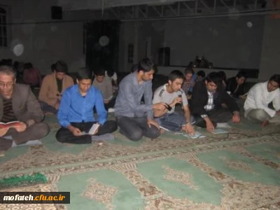 دومین مراسم پر فیض زیارت عاشورا در ترم جدید