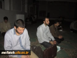 دومین مراسم پر فیض زیارت عاشورا در ترم جدید