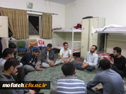 نشست صمیمی بردار بسیجی جناب آقای حضوری با دانشجو معلمان