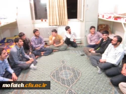 نشست صمیمی بردار بسیجی جناب آقای حضوری با دانشجو معلمان