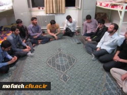 نشست صمیمی بردار بسیجی جناب آقای حضوری با دانشجو معلمان