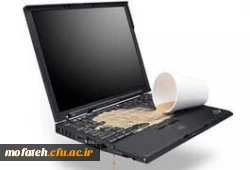 اگر آب بر روی لپ تاپ ریخت چه کنیم ؟ 2