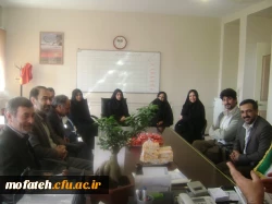 تبریک به مناسبت انتصاب شایسته جناب اقای دکتر بیغمی، از طرف کارکنان پردیس 3