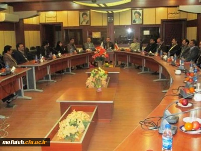 شرکت در جلسه تکریم و معارفه سرپرستان پردیس حکیم فروسی البرز