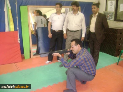 برگزاری مسابقات تیر اندازی همکاران پردیس شهید مفتح شهر ری