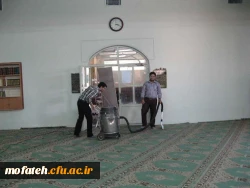 تدارک و آماده سازی نماز خانه